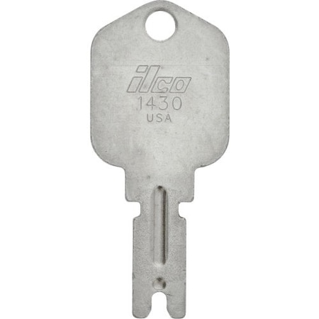 Hillman HILLMAN Traditional Key Forklift Key Blank Double, PK10 86495